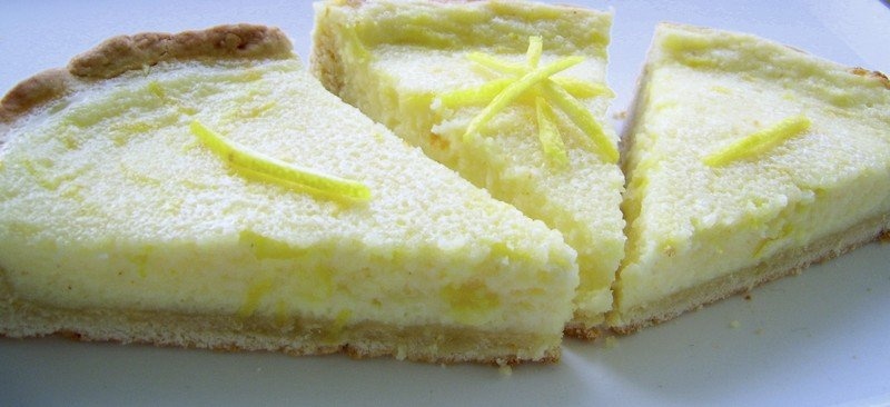 Cream cheese tart