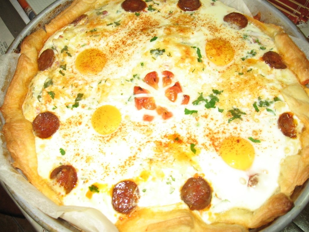 Tarta cu smantana si cu oua