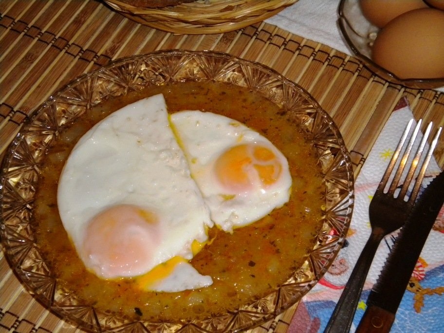 Ochiuri pe pat de ceapa