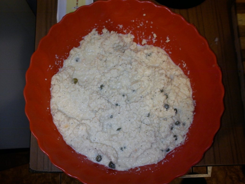 File de somon cu piure de telina