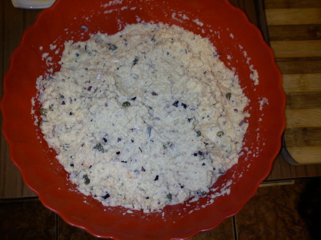 File de somon cu piure de telina