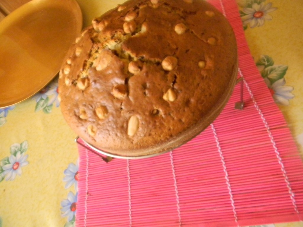 Tarta cu iaurt si picaturi de ciocolata amara