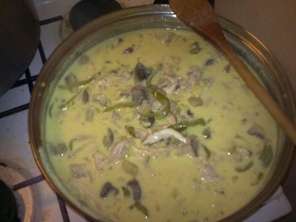 Orez cu Sos Alb Delicios