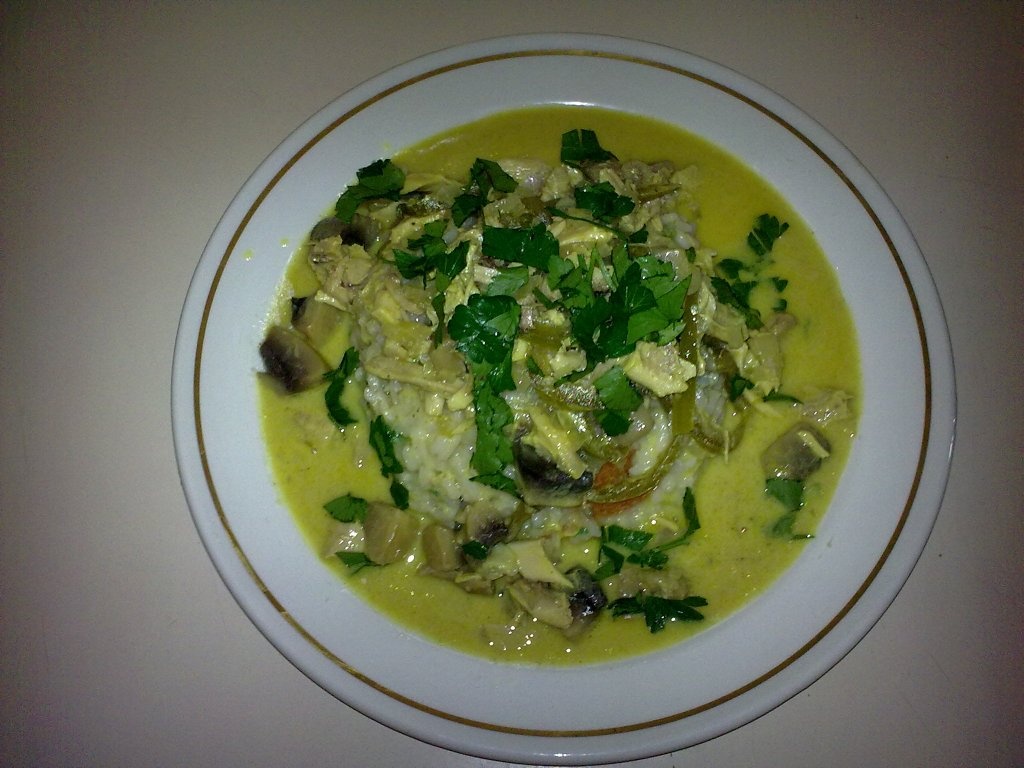 Orez cu Sos Alb Delicios