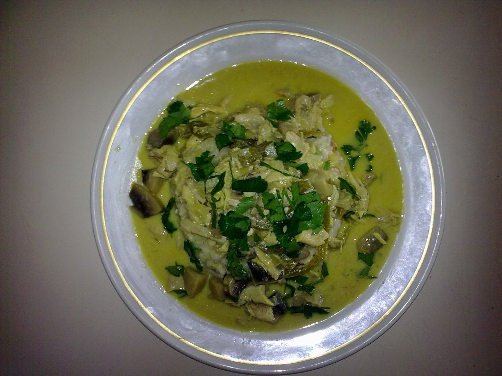 Orez cu Sos Alb Delicios