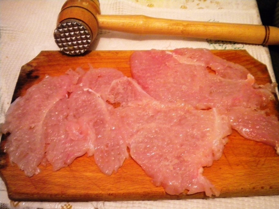 Scalopina cu sos de lamaie