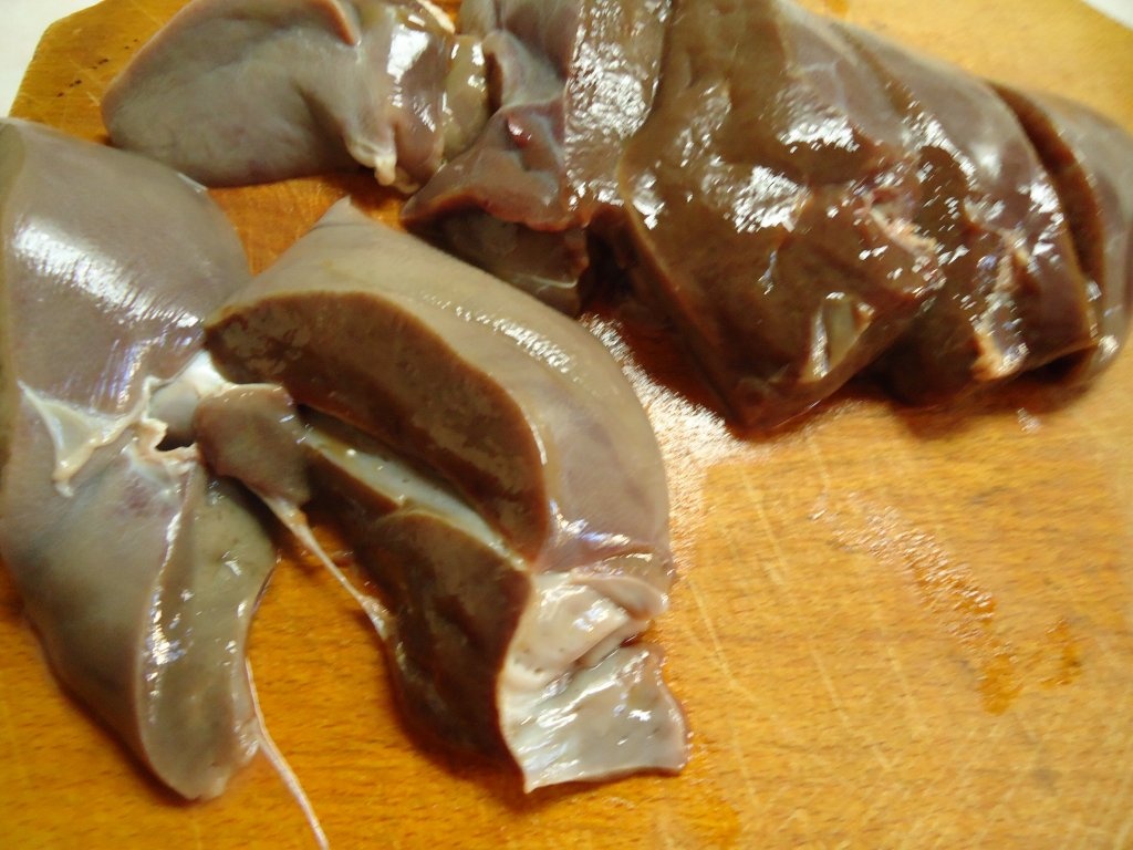 Ficat de porc pe grill