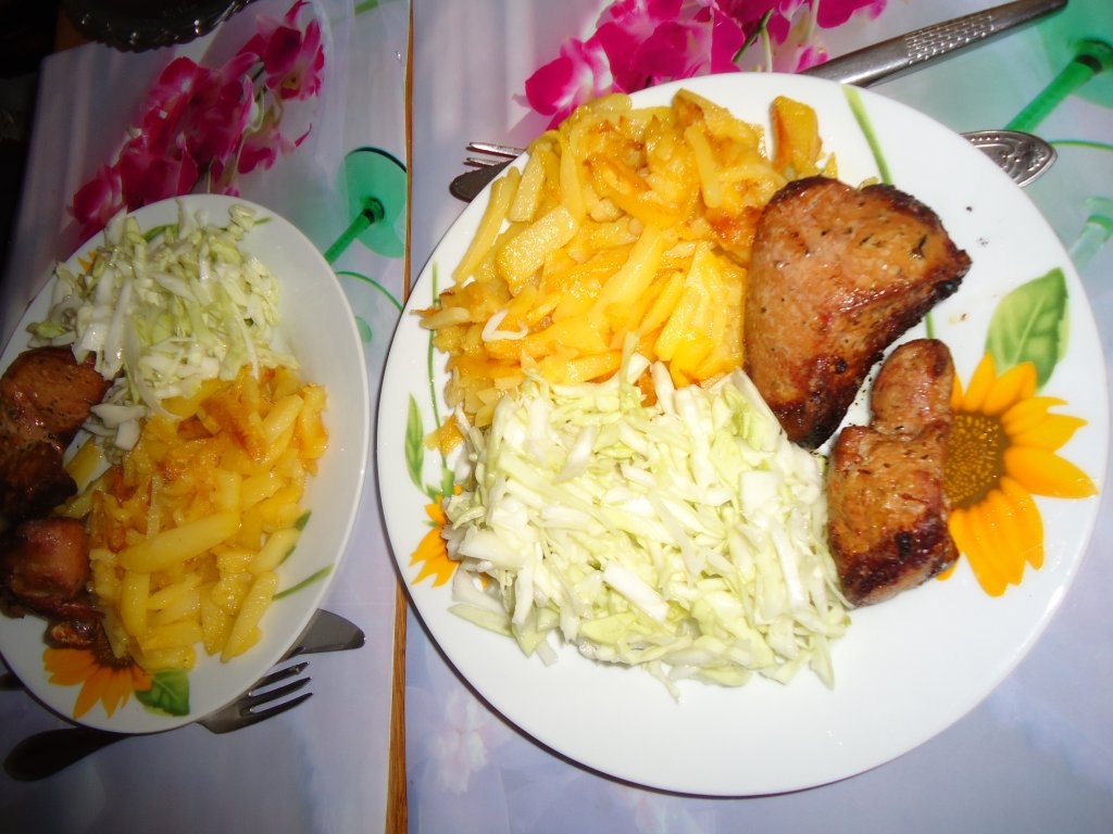 Ficat de porc pe grill