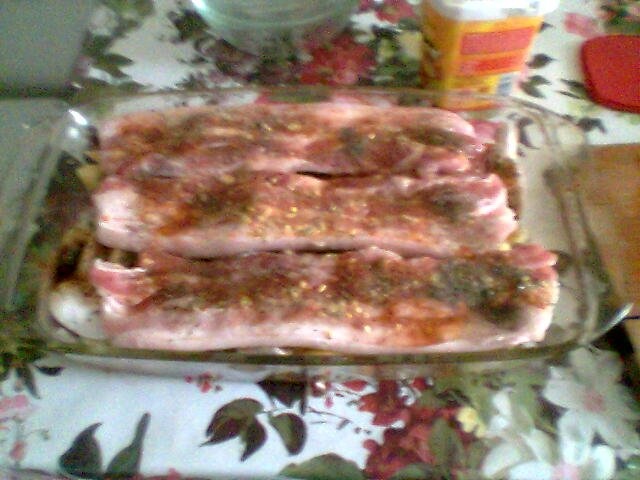 Piept de porc cu legume la cuptor