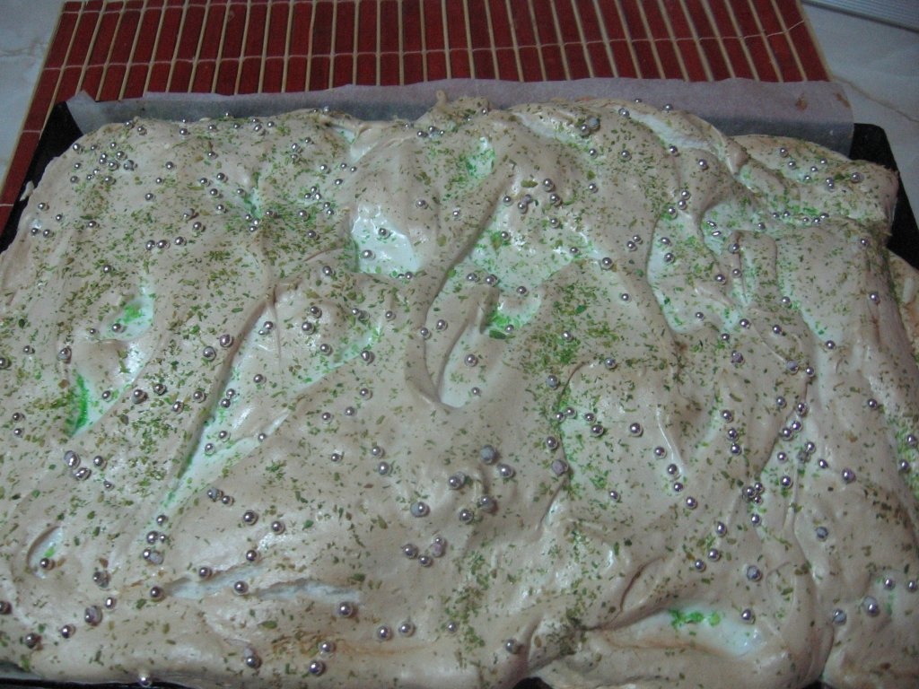 Prajitura cu gem si bezea