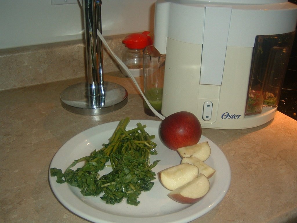 "Potion magique"(continuare).Marul Evei.Suc de creson si mar