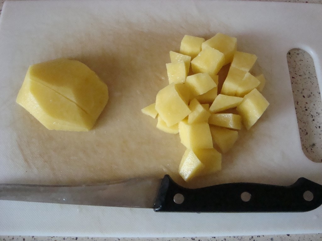 Cartofi cu smantana si marar & ciuperci sote