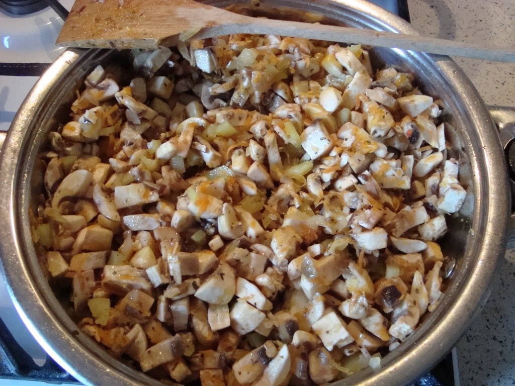 Cartofi cu smantana si marar & ciuperci sote