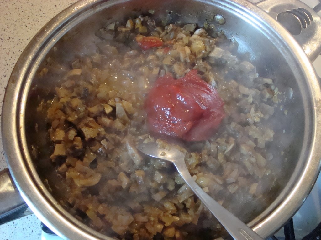 Cartofi cu smantana si marar & ciuperci sote