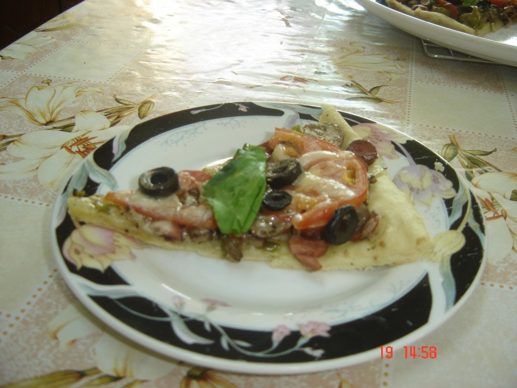 Pizza vegetariana à la Veneţia
