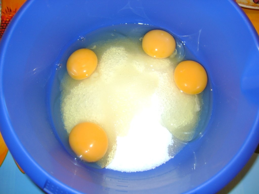 Foi de napolitana cu glazura