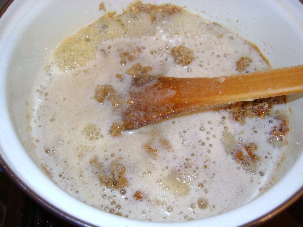 Foi de napolitana cu glazura