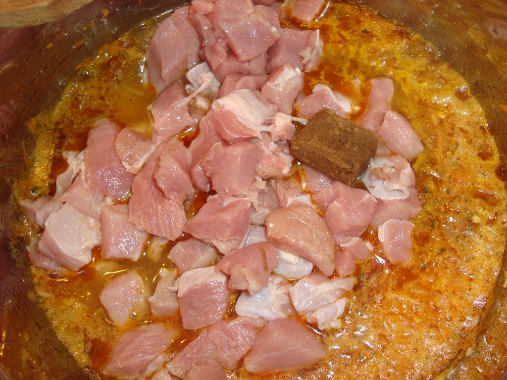 Orez cu carne de vitel