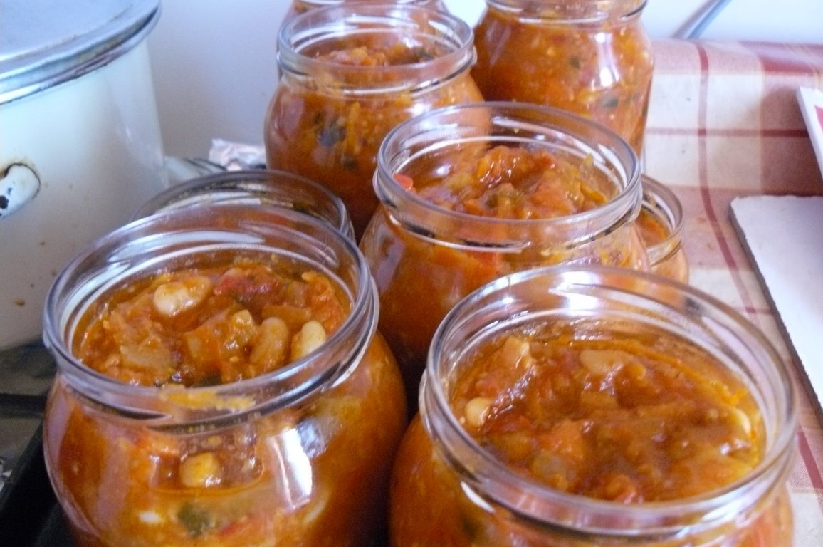 Ghiveci cu fasole boabe