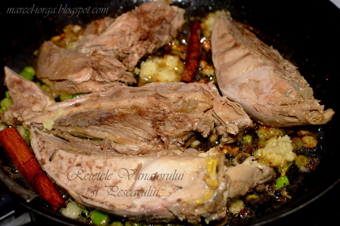 Fazan cu smochine proaspete si scortisoara