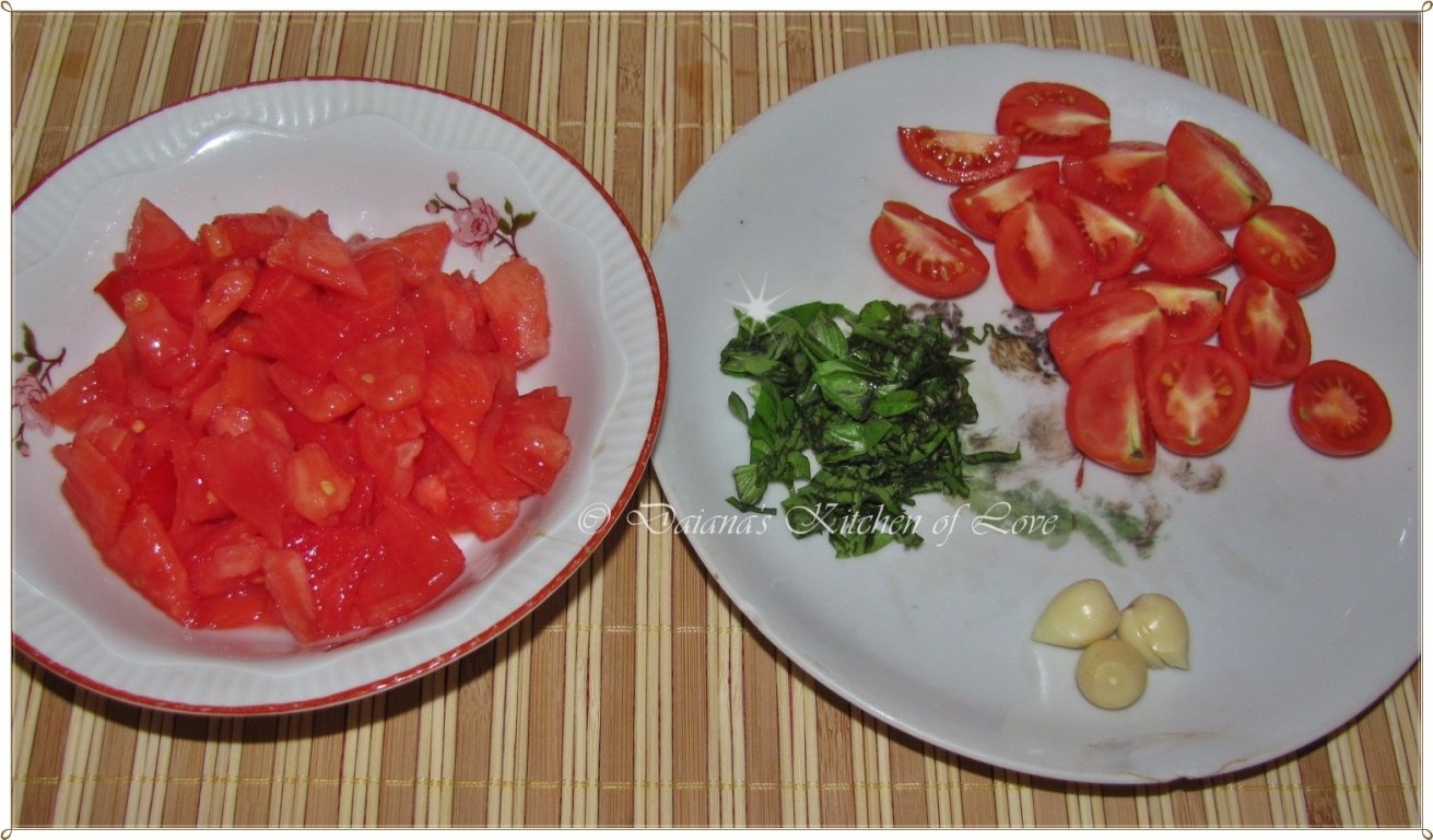 Paste cu sos de rosii proaspete