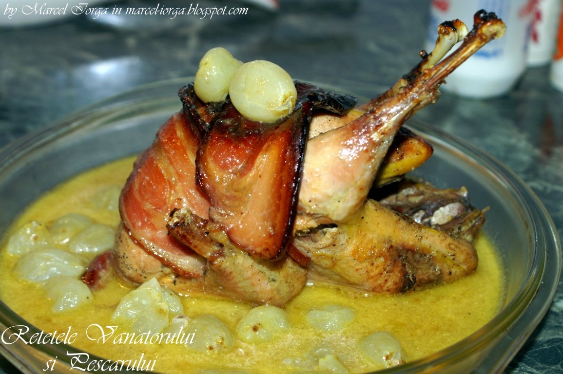 Fazan cu sos de struguri