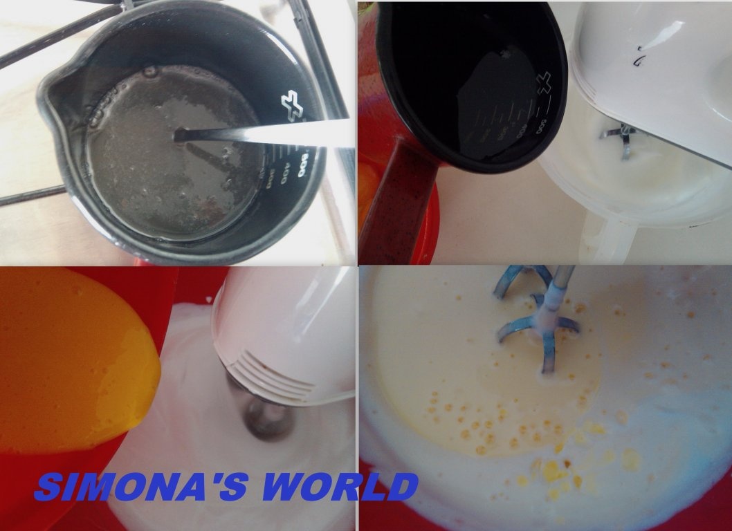 Tort cu nuca si crema de vanilie