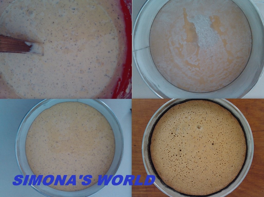 Tort cu nuca si crema de vanilie