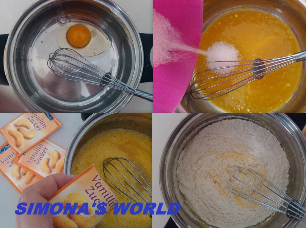 Tort cu nuca si crema de vanilie