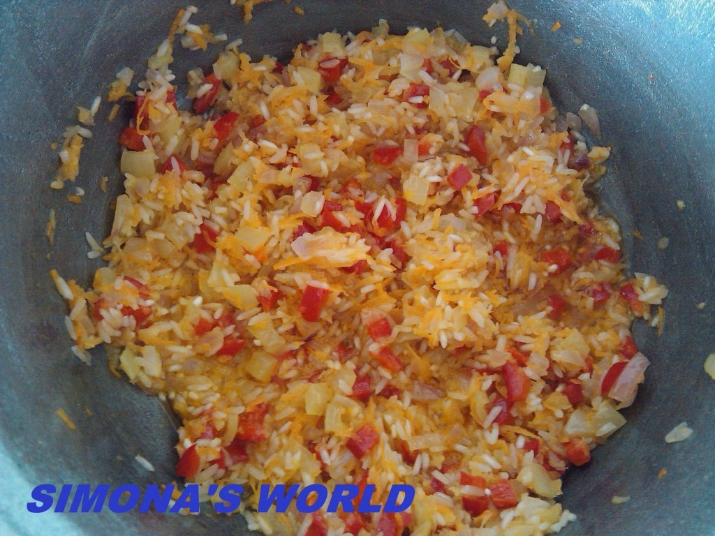 Pilaf la cuptor cu copanele