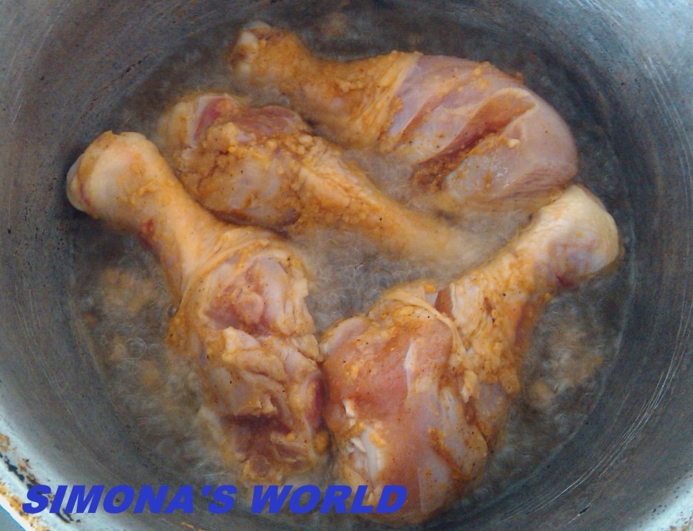 Pilaf la cuptor cu copanele