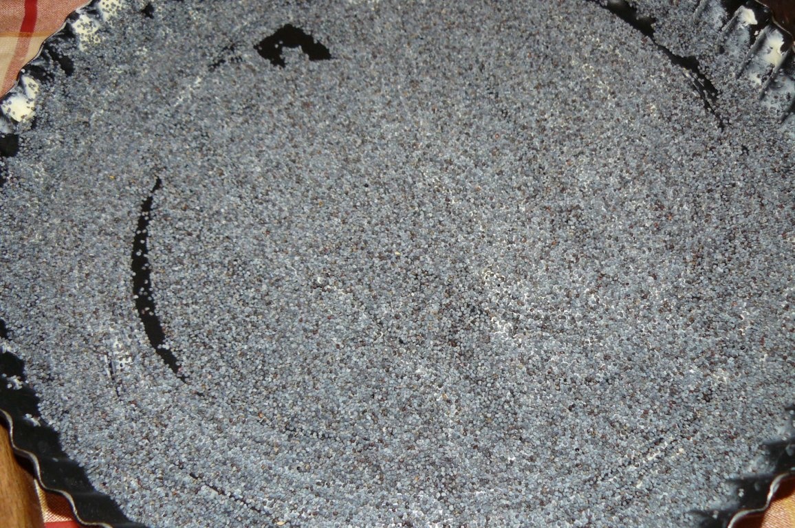 Tartă  răsturnată (cu mere şi gutuie)