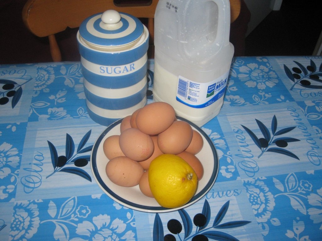 Pudim de ovos (Budinca de oua)