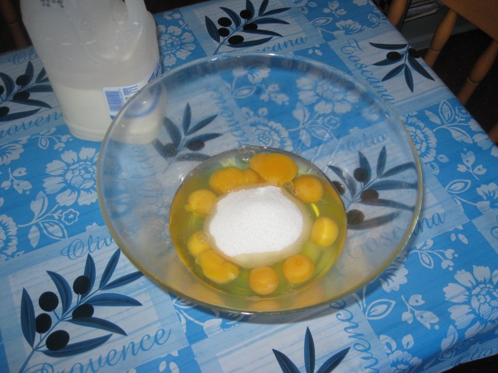 Pudim de ovos (Budinca de oua)