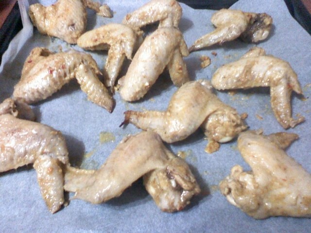 Aripioare picante la cuptor