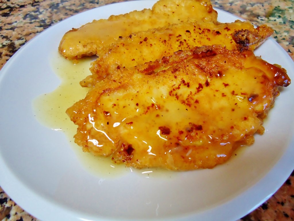 Pui cu sos de lamaie