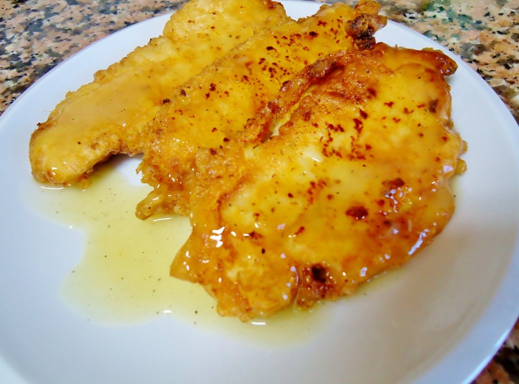 Pui cu sos de lamaie