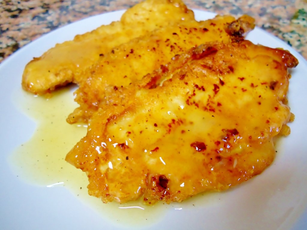 Pui cu sos de lamaie