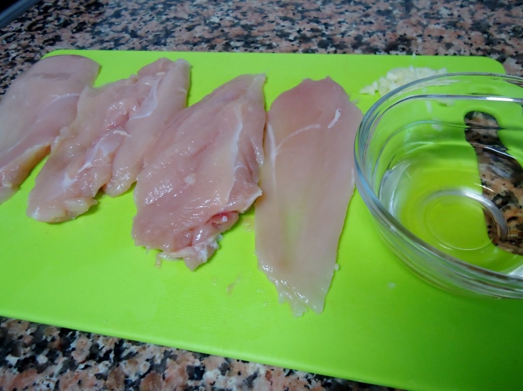 Snitele de pui crocante