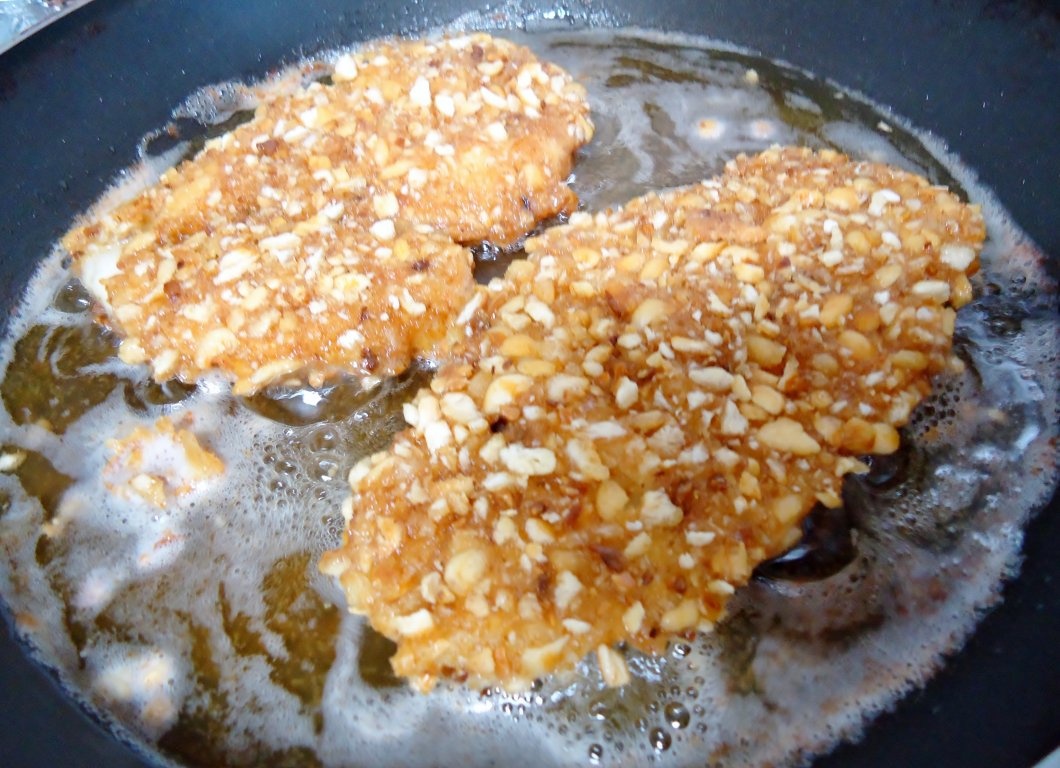 Snitele de pui crocante