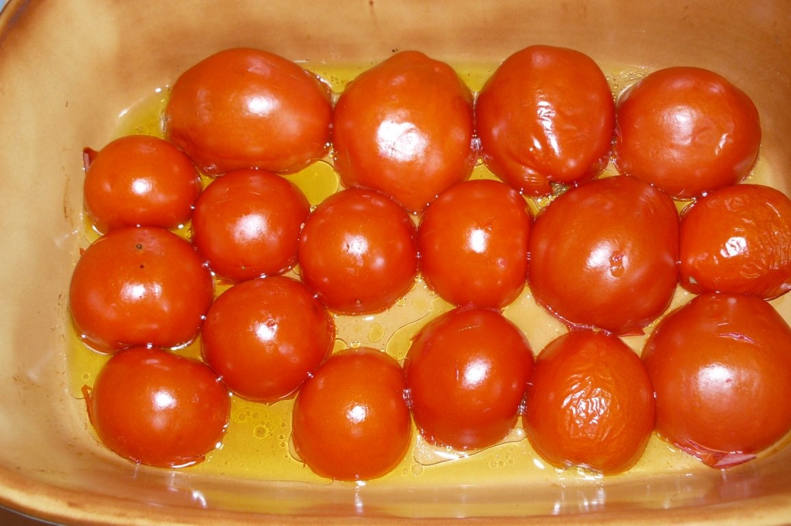 Roșii uscate la cuptor