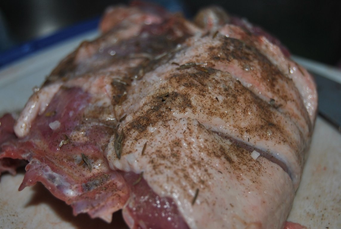 Piept de ratã cu gutui si sos de vin de Porto