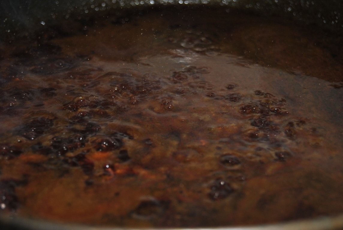 Piept de ratã cu gutui si sos de vin de Porto