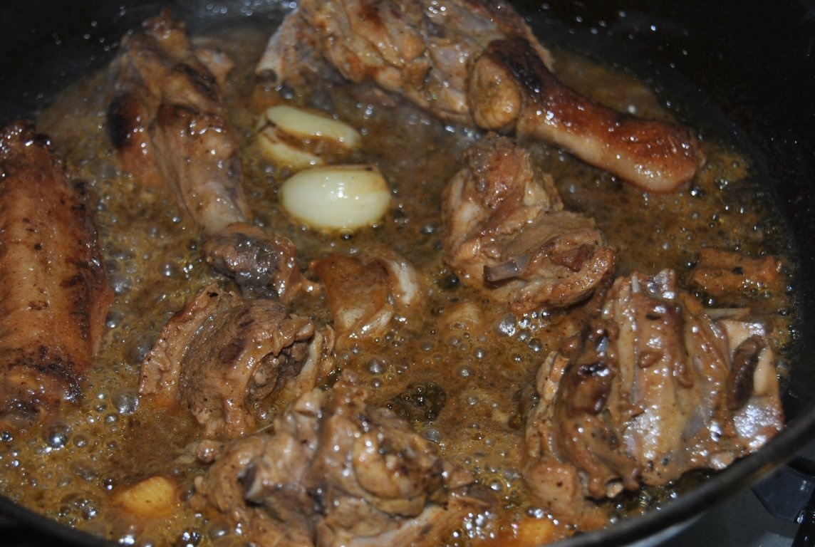 Fripturã de ratã cu cartofi dulci