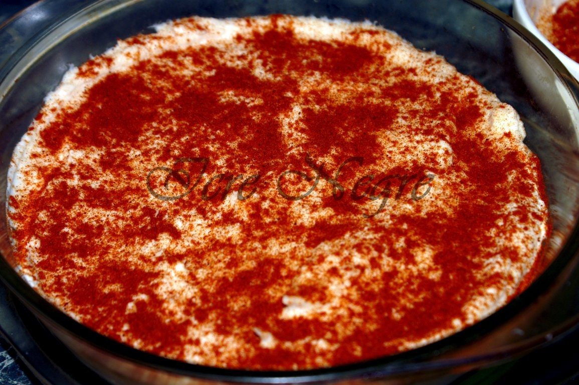 Fasole batuta cu garnitura de ceapa calita