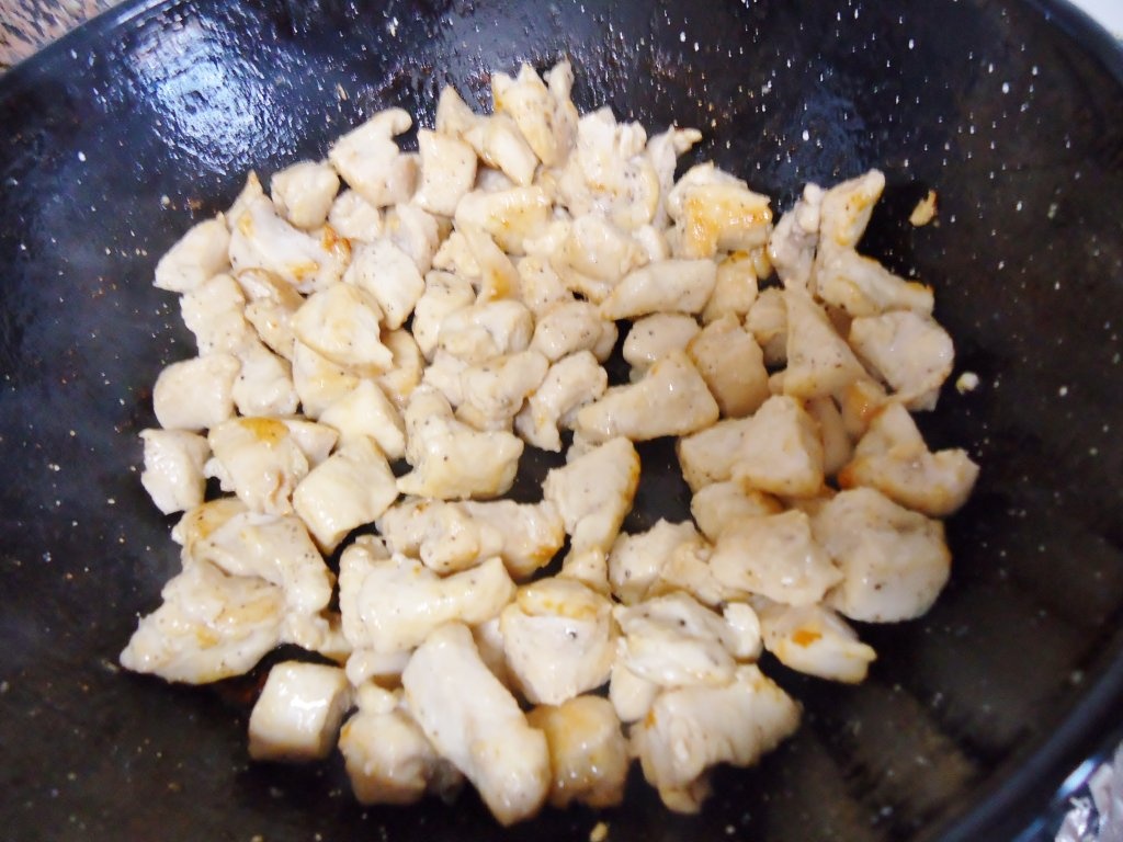 Pui cu ciuperci de padure