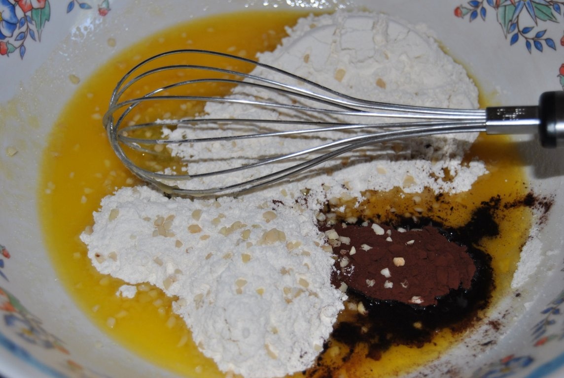 Biscuiti de cacao si migdale