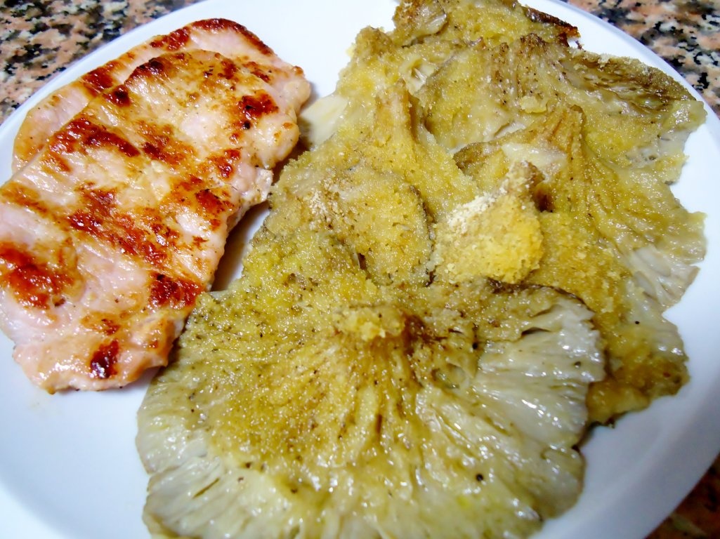 Ciuperci de padure cu unt