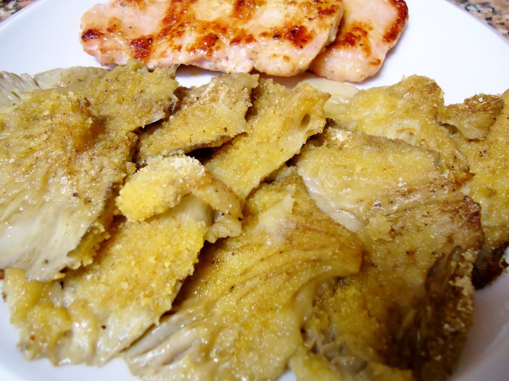 Ciuperci de padure cu unt