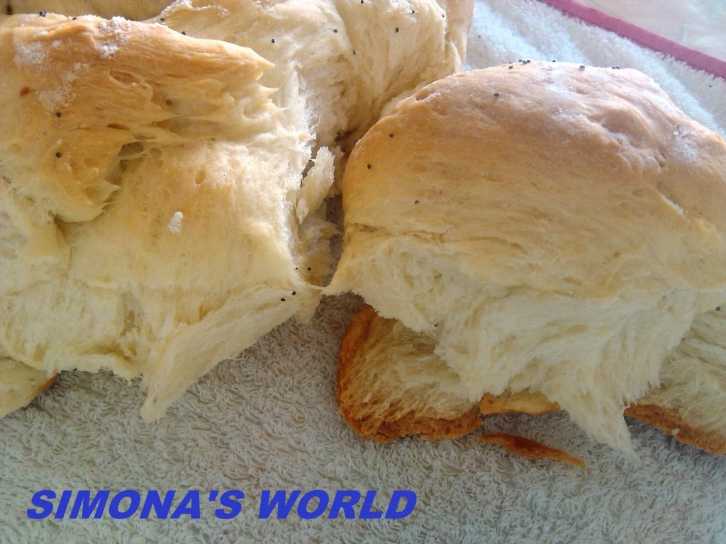 Paine alba impletita